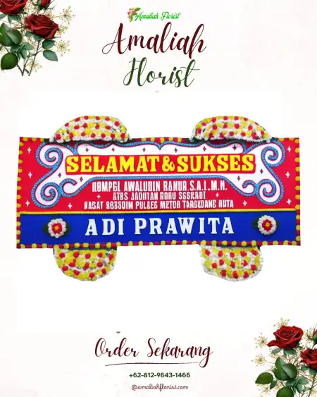 Papan Bunga Ucapan Selamat ciasem